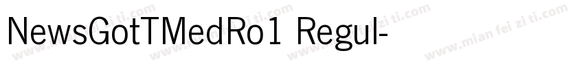 NewsGotTMedRo1 Regul字体转换